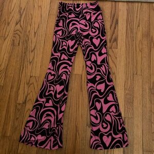 Hippy bell bottom leggings
